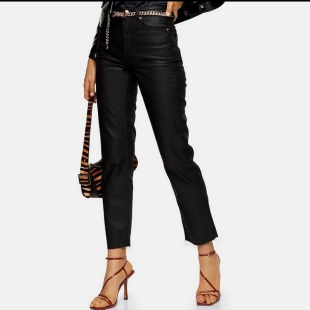 Topshop straight jeans